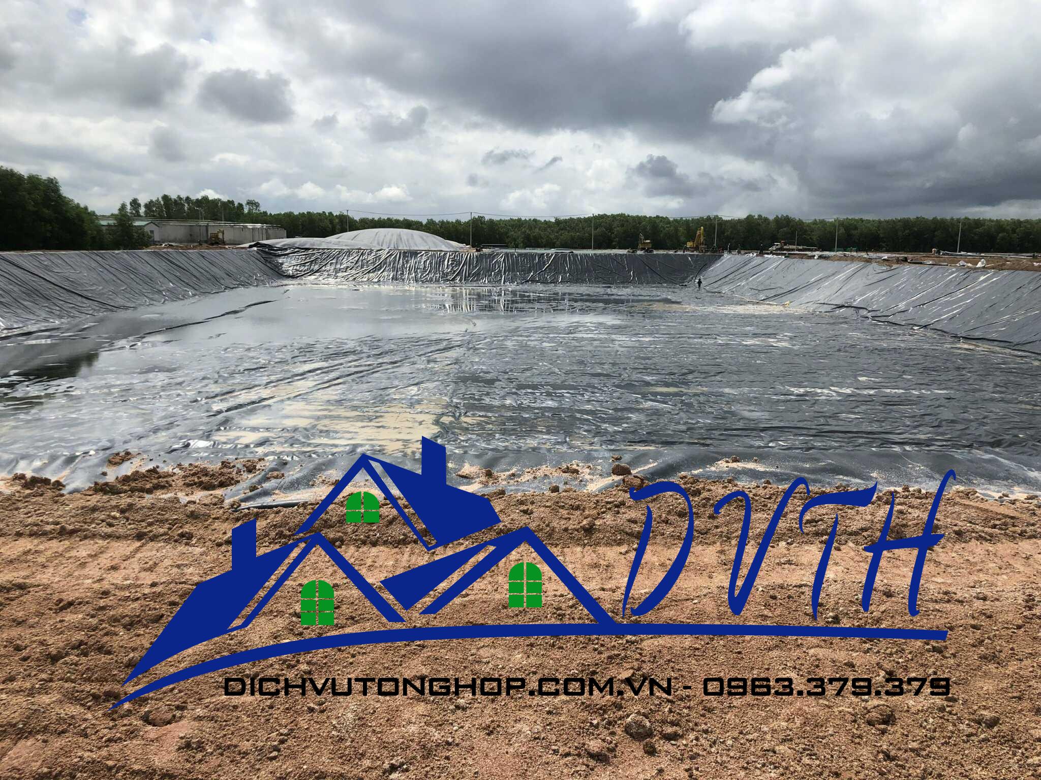 Thi công màng HDPE tại Bình Dương